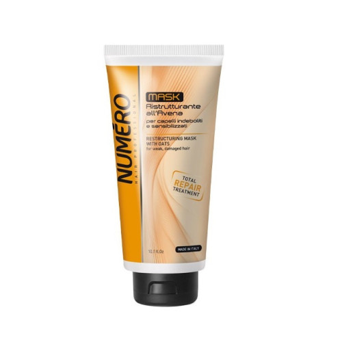 Маска для ослабленого та пошкодженого волосся Brelil Numero Hair Professional 300 мл. Маска для ослабленого та пошкодженого волосся Brelil Numero Hair Professional 300 мл.